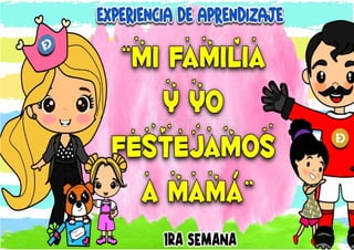 MI FAMILIA Y YO... para aprender todos los niños de 4 años | DOCX