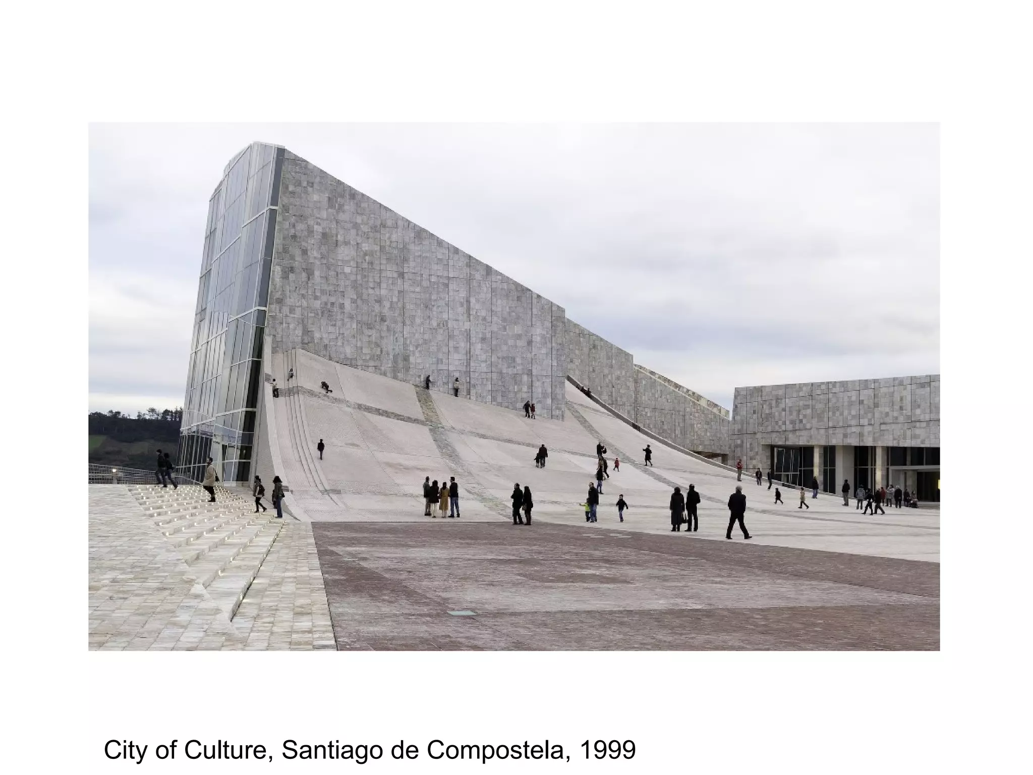 City of Culture, Santiago de Compostela, 1999
 