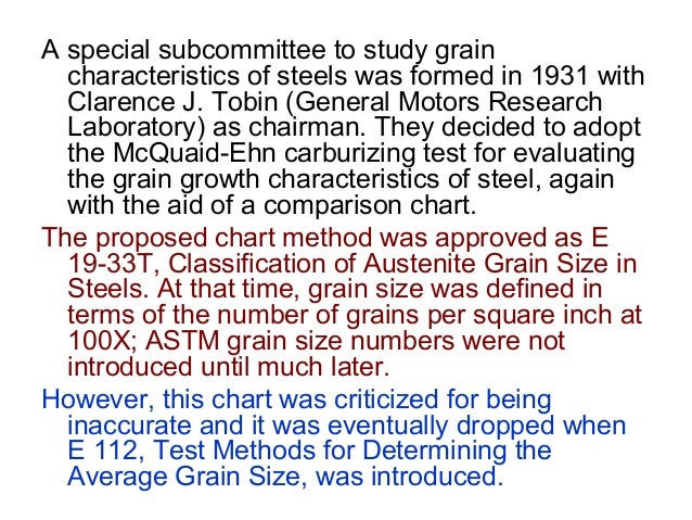 05 astm grain size measurements astm grain size number chart