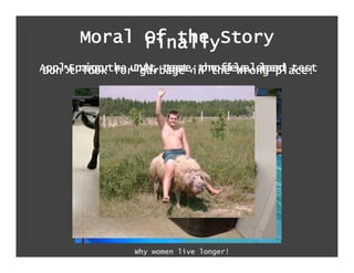 Moral FinallyStory
            Of the
Apply rigor forJVM, test, the developer! test
 Don’t lookthe unit tamein the wrong place!
     Spare  –    garbage  profile, load




               Why women live longer!
 