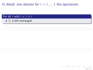 Images/cinvestav
In detail, one obtains for i = l, ..., 1 the operations
For all j with i = j i
vj is left unchanged
For all j with i = j i
vi is augmented by vicij
cij ≡ cij (ui) ≡
∂φi
∂vj
for 1 − n ≤ i, j ≤ l
Subsequently
vi is set to zero.
118 / 158
 