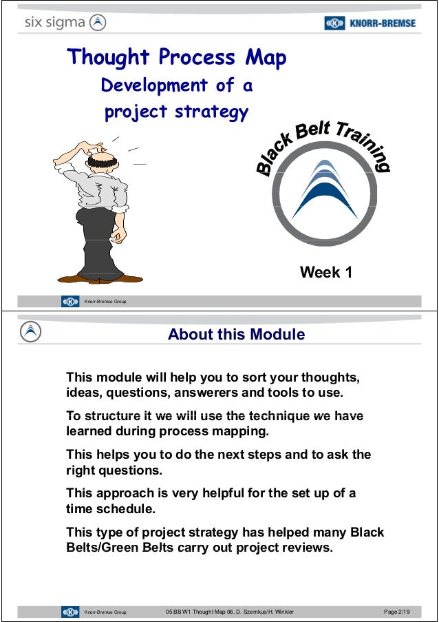 six sigma process mapping