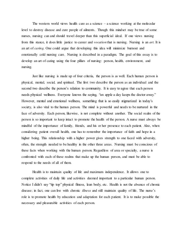 Essay on distillation