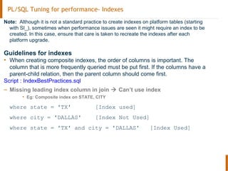 Oracle SQL, PL/SQL best practices | PPT | Databases | Computer Software ...