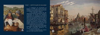 FA S E 7 - C E RT I F I C A Ç Ã O D E S E L A G E M

   	       A Tapeçaria foi introduzida na
   Madeira, em 1938, pelo alemão Paul Max
   Kiekeben numa tentativa de diversificar
   a produção do Bordado Madeira.
   	       A sua execução começa por ser
   desenhado na própria tela garça o quadro
   pretendido. É dividido em pequenos
   quadrados com 1 polegada cada, onde é
   desenhado ao detalhe. Posteriormente, é
   feita uma selecção das lãs por tons, em
   conformidade com as cores do quadro a
   reproduzir, de forma a iniciar o modelo.
   Quando terminado, é considerado como
   modelo, sendo a partir do qual em que
   serão preparadas as encomendas.
   	       Assim que terminadas estas fases,
   é entregue a uma Agência para distribuir,
   ta l com o o Bor d a d o M a d e i r a , n o
   c a m p o à s B o r d a d e i ras.
   	       O preço é calculado pelo número
   de fios e tipo de pontos utilizado.
 