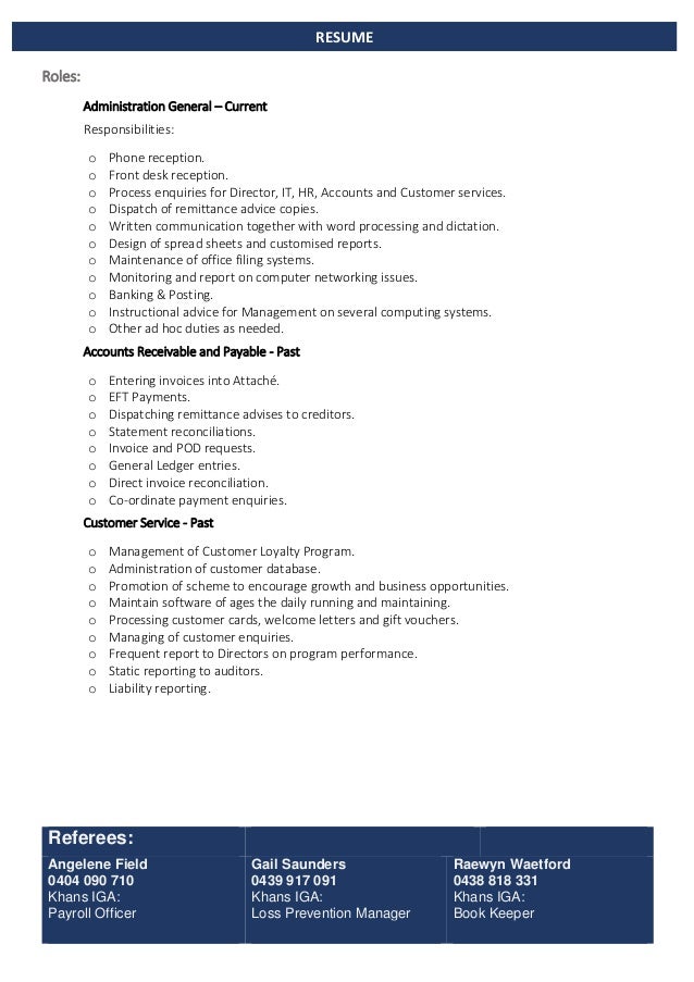 l gomola resume accounts payable resume job duties