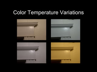 Color Temperature Variations 