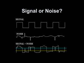 Signal or Noise? 