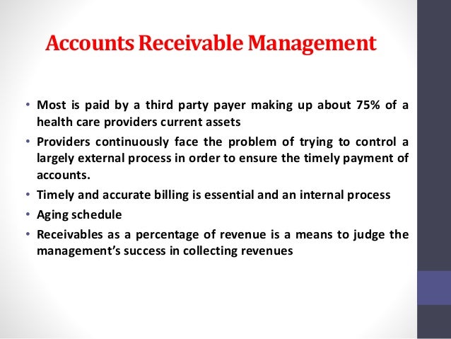 accounts receivable aging schedule