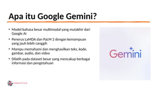 Gemini vs. LaMDA: Duel Para Raksasa di Arena Percakapan AI