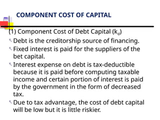 Component Unit Expense 05 CS and CoC.pptx for mba studentssssss | PPTX