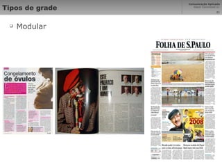 Tipos de grade Modular 