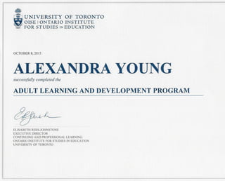 Learning & Development Certificate 