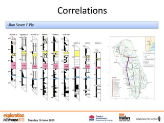 Correlations
Ulan Seam F Ply
 