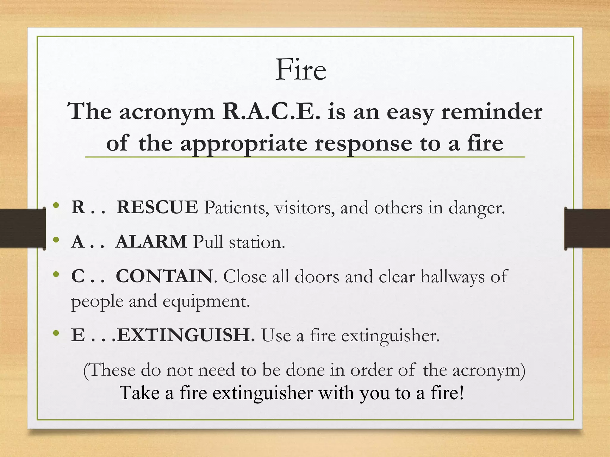 05 emergency preparedness training power point | PPT