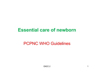 Encc Scale ENC essentials and basic with Photos.ppt