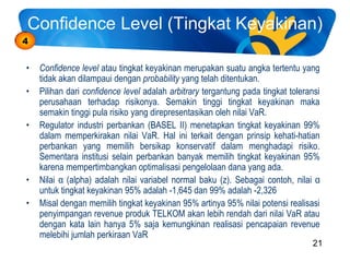 05 enterprise risk management telkom 2011 value at risk | PDF