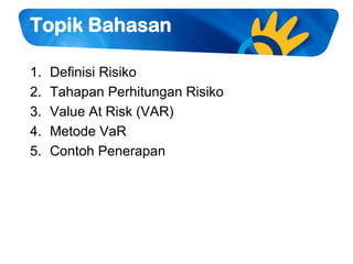05 enterprise risk management telkom 2011 value at risk | PDF