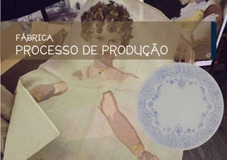 FÁBRICA
PROCESSO DE PRODUÇÃO
 