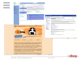 | ©IDHEAP – Andreas.Ladner@idheap.unil.ch |

| 16/11/2013 |

 