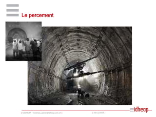 Le percement

| ©IDHEAP – Andreas.Ladner@idheap.unil.ch |

| 16/11/2013 |

 