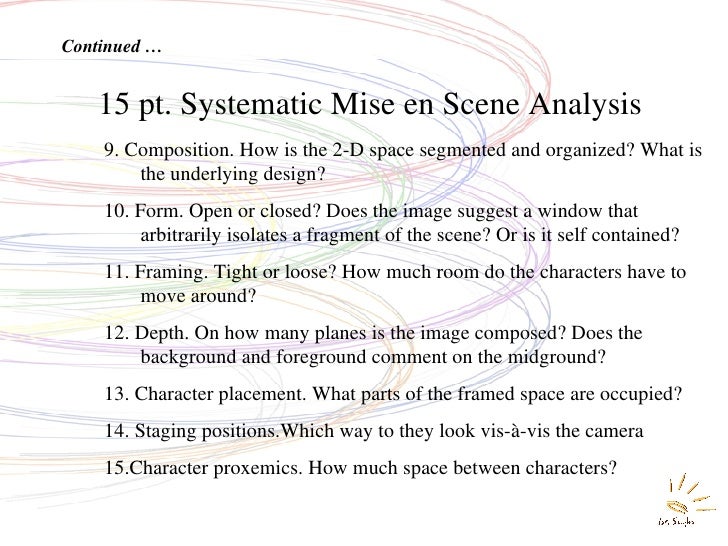 05film studies open form film