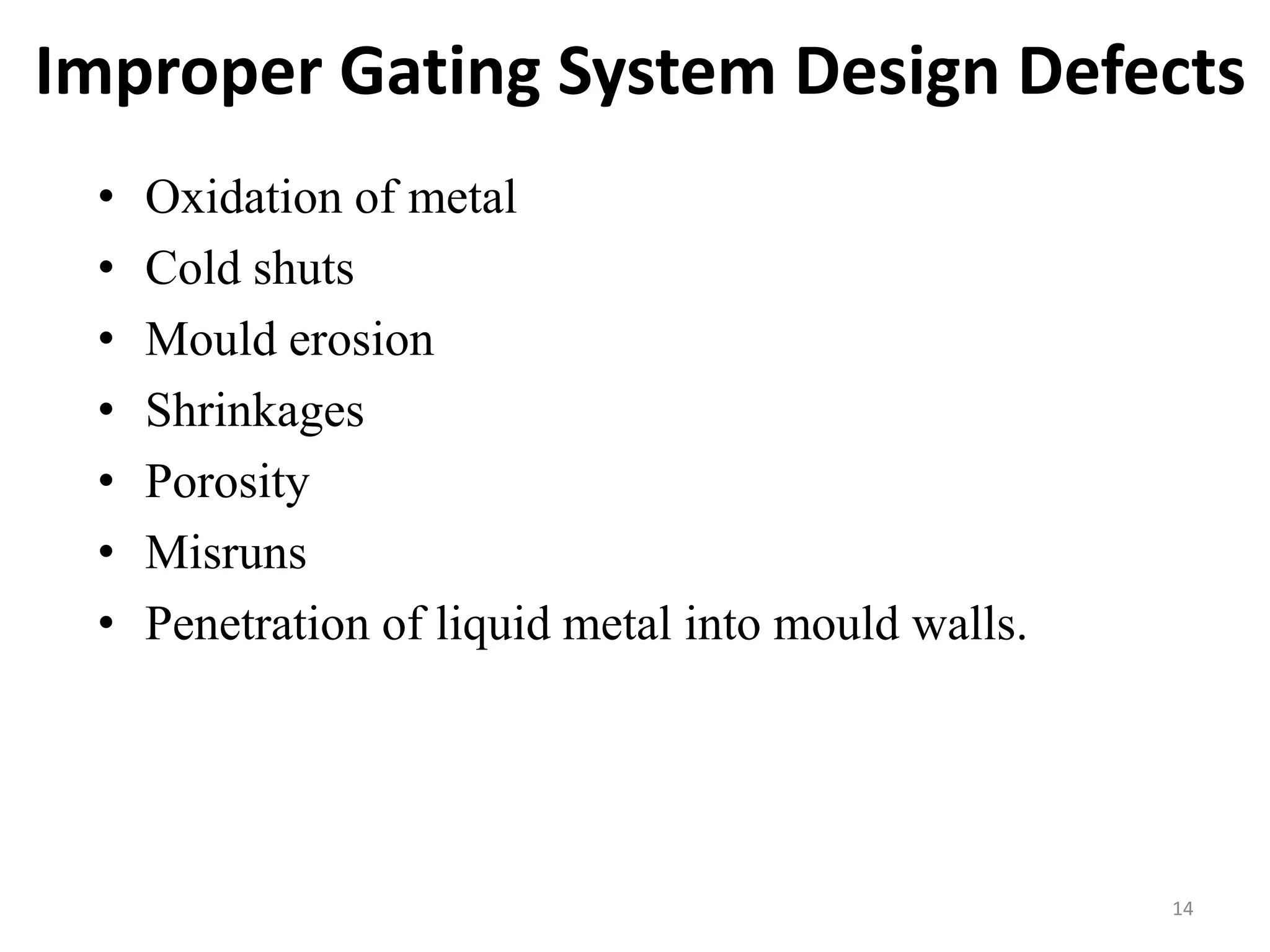 05) Gating System in CAsting of Materials | PDF