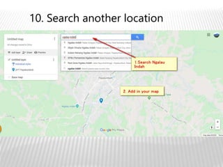 10. Search another location
 
