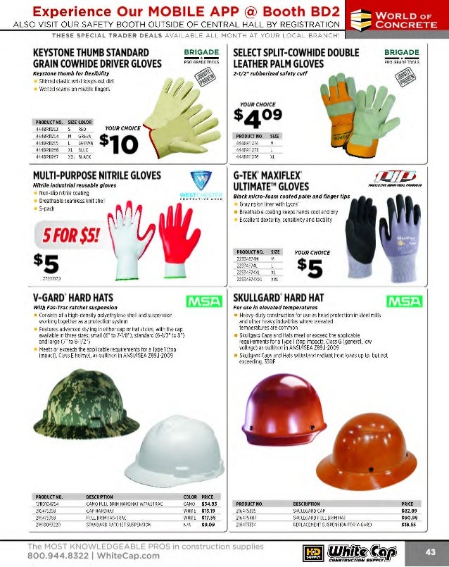 White Cap Construction Trader (Gulf)