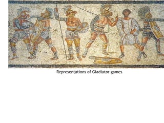 Representations of Gladiator games
 
