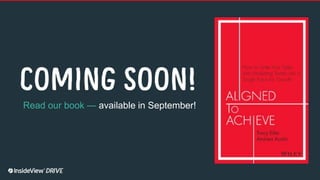 Read our book — available in September!
 