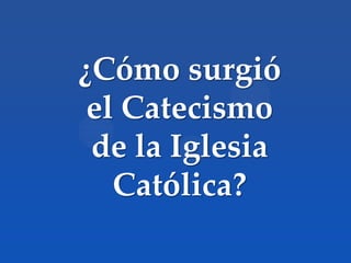05 introduccion al catecismo de la iglesia | PDF