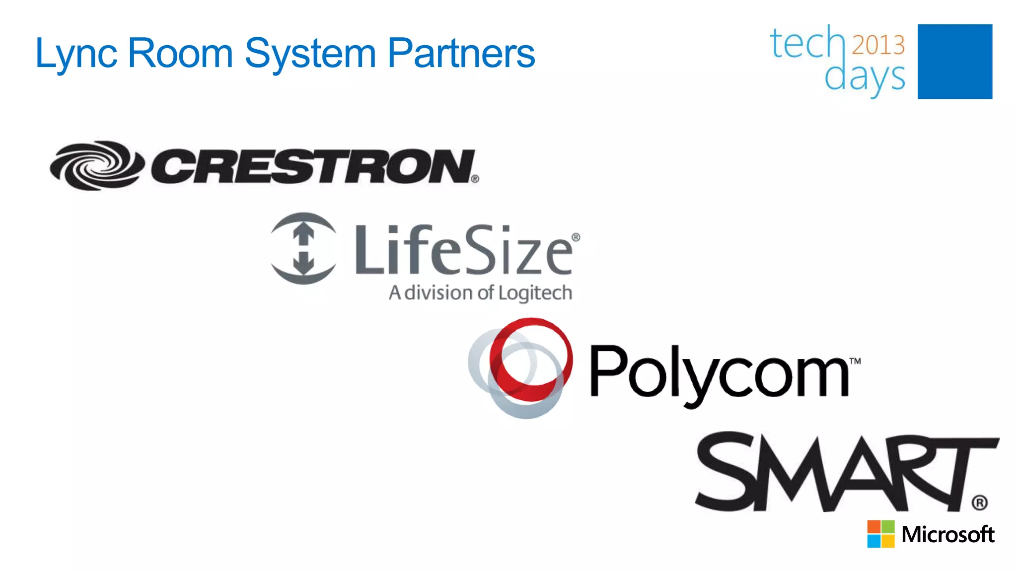 Lync Room System Partners
 