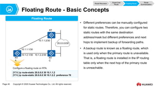 Recursive Route 05 IP Routing Basics to huawei datacommm | PDF
