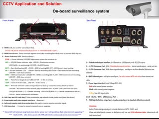CCTV Application and Solution
On-board surveillance system
 