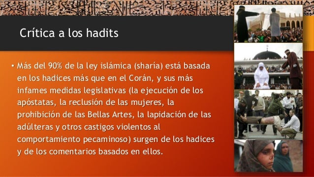 Resultado de imagen para el hadiz y la sharia