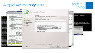 A trip down memory lane…
 