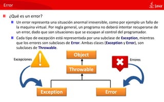 05 java excepciones | PDF