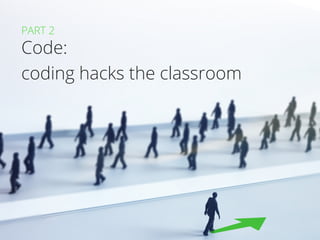 PART 2
Code:
coding hacks the classroom
 