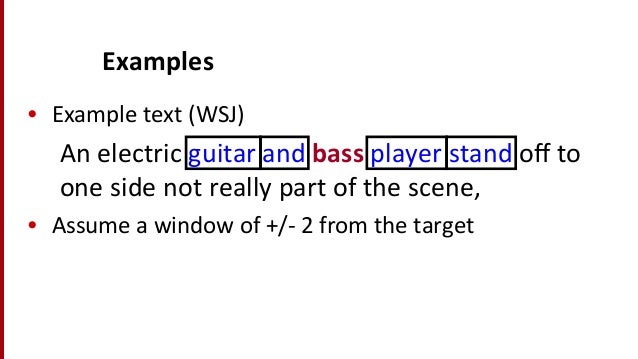 examples of word examples of word