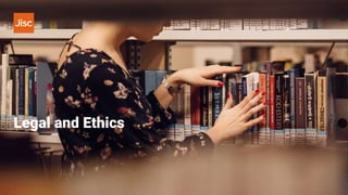 Legal and Ethics
 