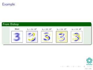 Example
From Bishop
117 / 140
 