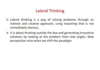 problem solving course for MBA degree students | PDF