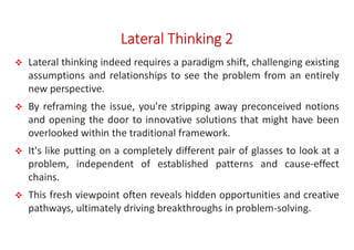 problem solving course for MBA degree students | PDF
