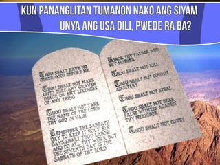 Mahal Law 05 Mahal ko o Mahal Ako_ JESUS' LAW OF LOVE.pptx