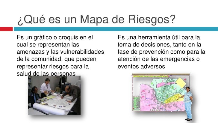 Mapas de Riesgo Comunitarios