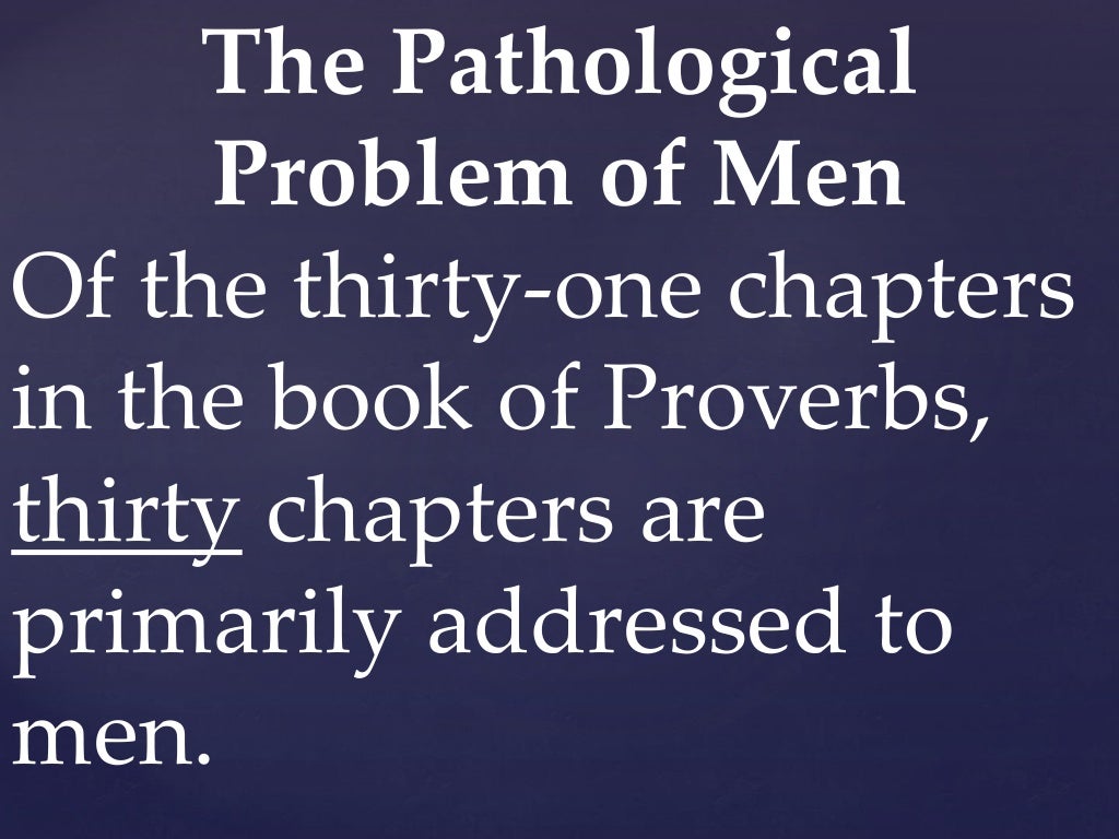 05 May 11, 2014, The Proverbs 31 Man