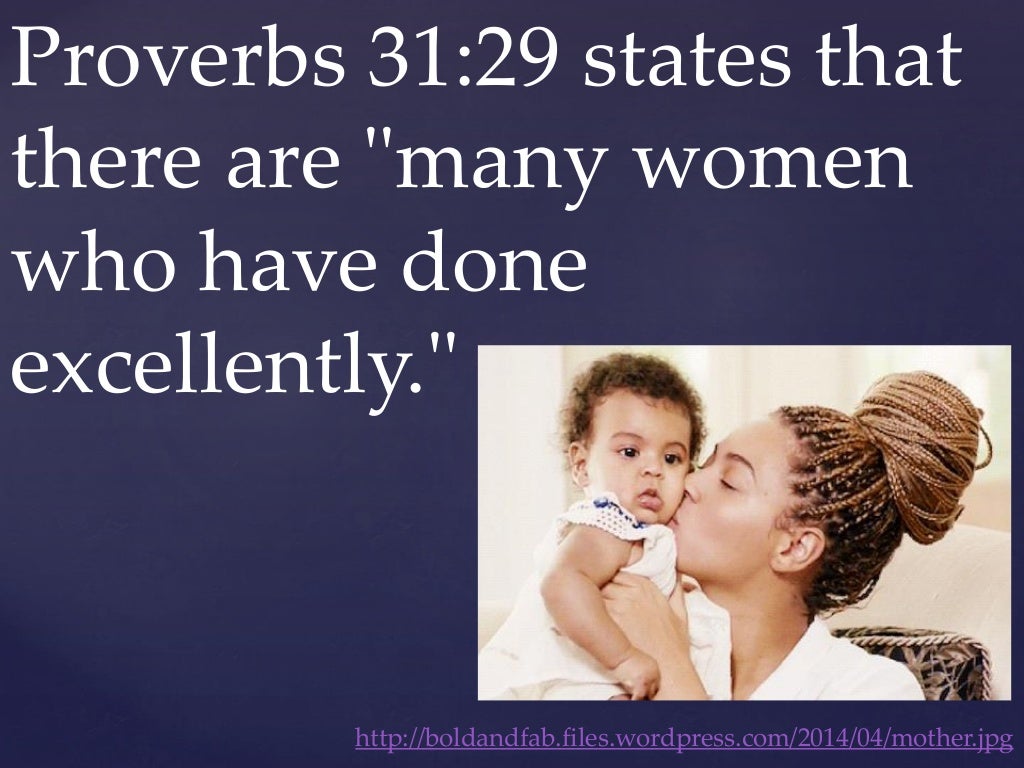 05 May 11, 2014, The Proverbs 31 Man