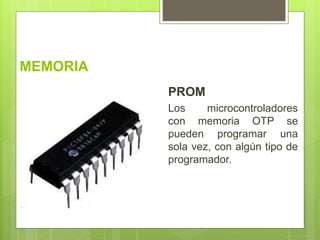Microcontrolador | PPTX
