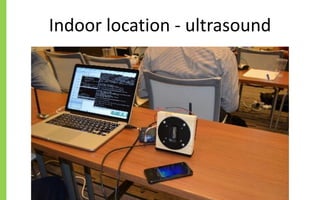 Indoor location - ultrasound
 